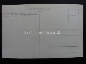 Greece ATHENES Acropolis Panoramic View - Old RP Postcard by Delta 4