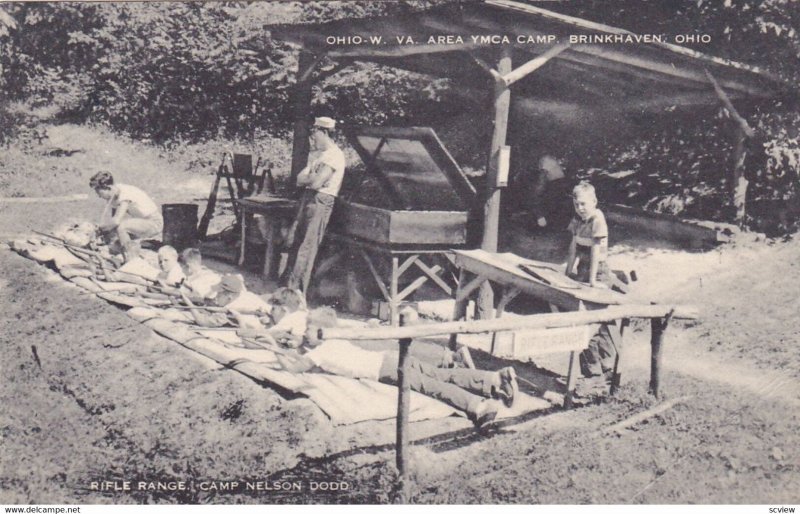 BRINKHAVEN, Ohio, 1930s; Y.M.C.A. Camp Gun Range