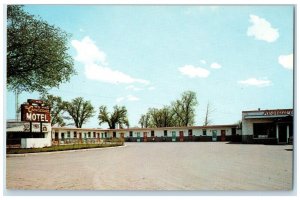 c1960's Crestwood Motel Restaurant Roadside Ottawa Ontario Canada Postcard