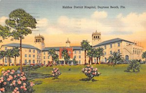 Halifax District Hospital Daytona Beach, Florida, USA 1943 light postal marki...