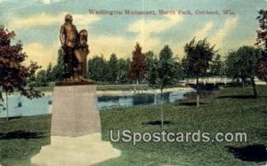 Washington Monument, North Park - Oshkosh, Wisconsin WI  