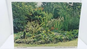 Vintage Postcard Tally Ho Garden Priors Warwickshire 1970s