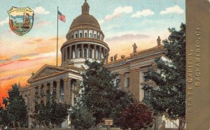 LPC57 Sacramento California Postcard State Capitol