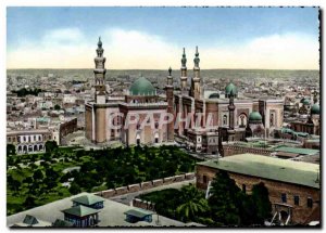 Postcard Modern Cairo Sulton And Hassan El Riffai Mosque Egypt
