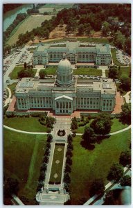 Postcard - Aerial of State Capitol and Annex, Frankfort, Kentucky, USA