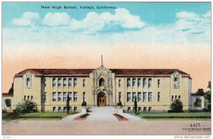 New High School, Vallejo, California, 1900-1910s