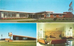 Walworth Wisconsin Christian Leage for Handicapped Headquarters Chrome Postcard