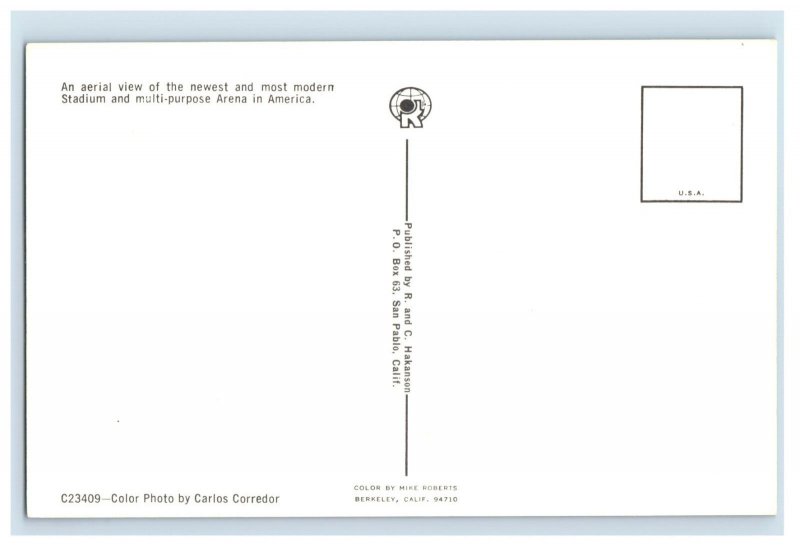 Vintage Oakland Alameda County Complex Postcard P158E