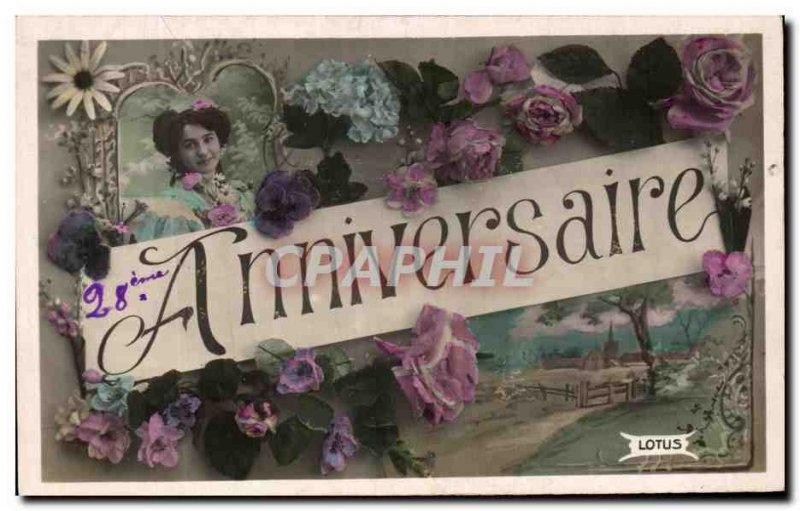 Old Postcard Fantaisie