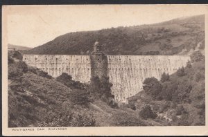 Wales Postcard - Pen-Y-Gareg Dam, Rhayader  RS3450