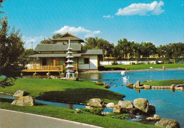 Canada Alberta Lethbridge The Japanese Gardens