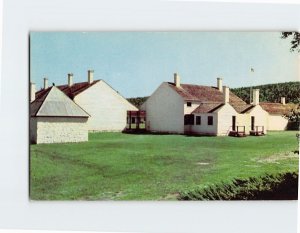 Postcard Old Fort Wilkens State Park, Copper Harbor, Michigan