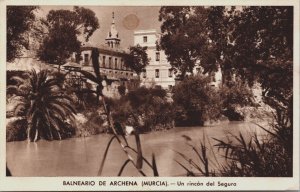 Spain Balneario De Archena Murcia Un Rincon del Segura Vintage Postcard C154