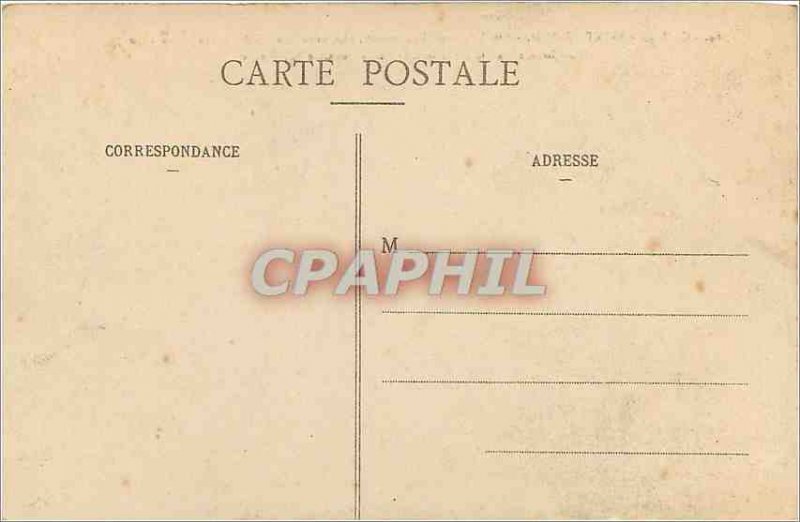 Old Postcard SAINT-CLOUD - Location Ch�teau bati incendi� under Louis XIV...