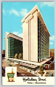 Tulsa Oklahoma~Holiday Inn Downtown~Adjacent To Petroleum Club Tower~Vintage PC