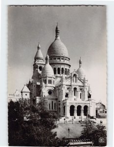 Postcard The Sacred Heart Basilica Paris France