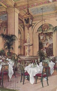 Illinois Chicago Hotel La Salle The Donatello Fountain In The Rockwood Room 1917