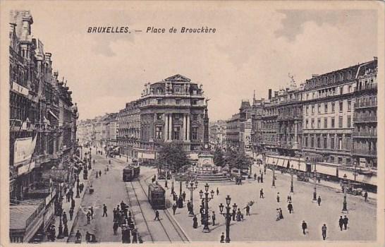 Belgium Brussells Place De Brouckere