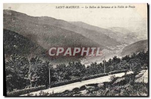 Postcard Old Saint Maurice Le Ballon of Servance and Vallee de Presle