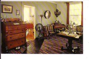 Elgin County Pioneer Museum, St Thomas,  Ontario, Interior Parlor, Spinning W...