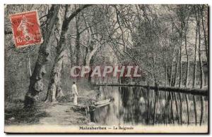 Maleserbes Old Postcard Bathing