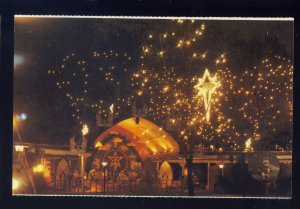 Attleboro, Massachusetts/MA Postcard, Nativity Scene, La Salette Shrine