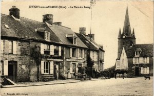 CPA Juvigny-sous-Andaine - La Place du Bourg (259292)