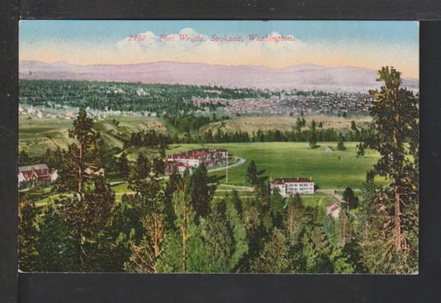 Fort Wright,Spokane,WA Postcard 