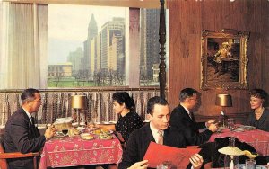 Chicago Illinois 1965 Postcard The Gibraltar Dining Room Prudential Building