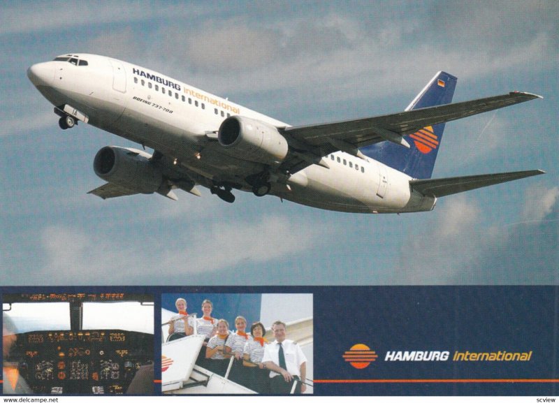 Hamburg international Boeing 737-700 Airplane , 80-90s