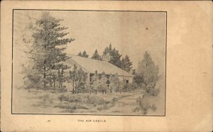 Boothbay Harbor Maine ME The Air Castle c1900s-20s Postcard
