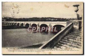 Postcard Old Stone Bridge Tours on the Loire