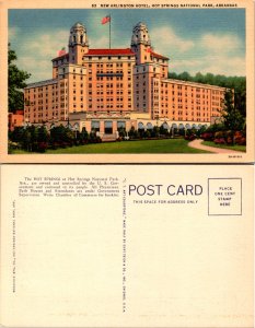 New Arlington Hotel, Hot Springs National Park, Ark. 11040