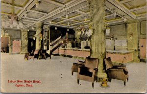 Postcard Lobby at Healy Hotel in Ogden, Utah~4673