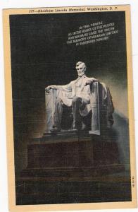 EARLY 1900'S LINCOLN MONUMENT POSTCARD