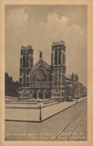 Canada La Nouvelle eglise St. Roch Quebec Vintage Postcard 07.29