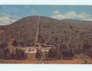 Pre-1980 LODGE SCENE Mount Sunapee State Park - Newbury New Hampshire NH J7733