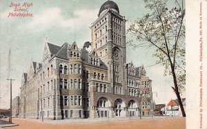 Boys High school, Philadelphia, Pennsylvania, Very Early Postcard, Unused