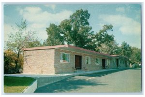 c1960 Exterior View Gray Motor Village Wickford Rhode Island RI Vintage Postcard