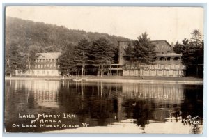 c1940s Lake Morey Inn Annex Richardson 920 Fairlee VT RPPC Posted Photo Postcard