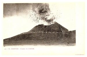 Mount Vesuvio Erupting