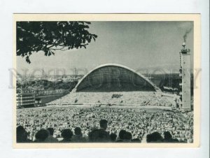 430788 USSR 1963 year ESTONIA Tallinn Singing field postcard