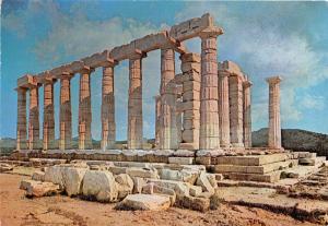 BG12249 cape sounion temple of poseidon neptune   greece