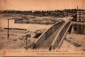 France Saint Nazaire Le Pont Tournant et le Bureau du Port