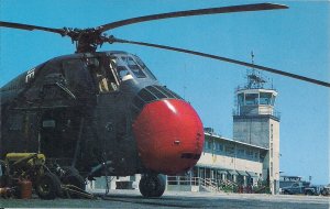 Rescue Helicopter, El Toro, CA, UH 34 D, Military, Flight Tower, Airport