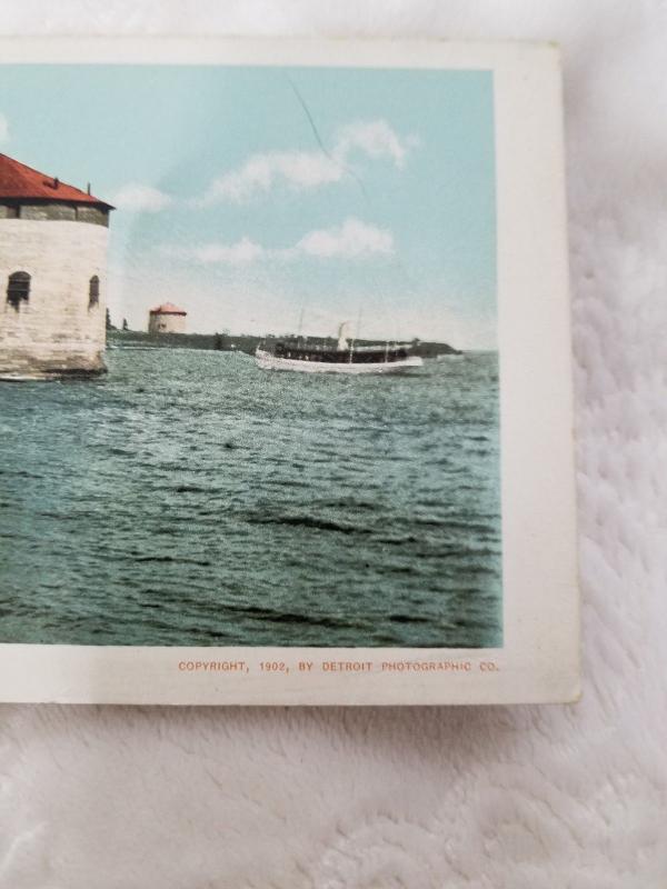 Antique postcard Martello Tower, Kingston Ontario  6209