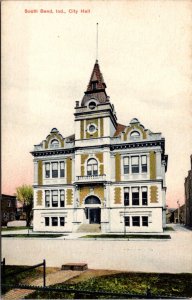 Postcard City Hall in South Bend, Indiana