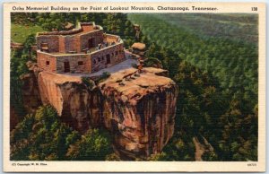 M-72215 Osch Memorial Building on the Point of Lookout Mountain Chattanooga T...