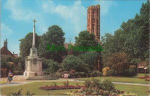 Norfolk Postcard - Greyfriars Tower and Gardens, King's Lynn  RS30442