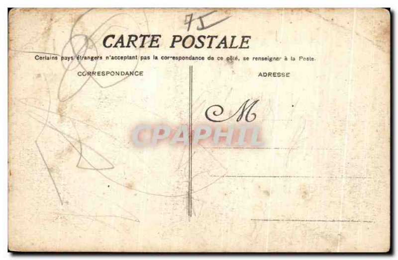 Old Postcard Paris Bercy Street Floods 1910 decision Boulevard Diderot